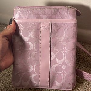 Coach bag pinkest bag